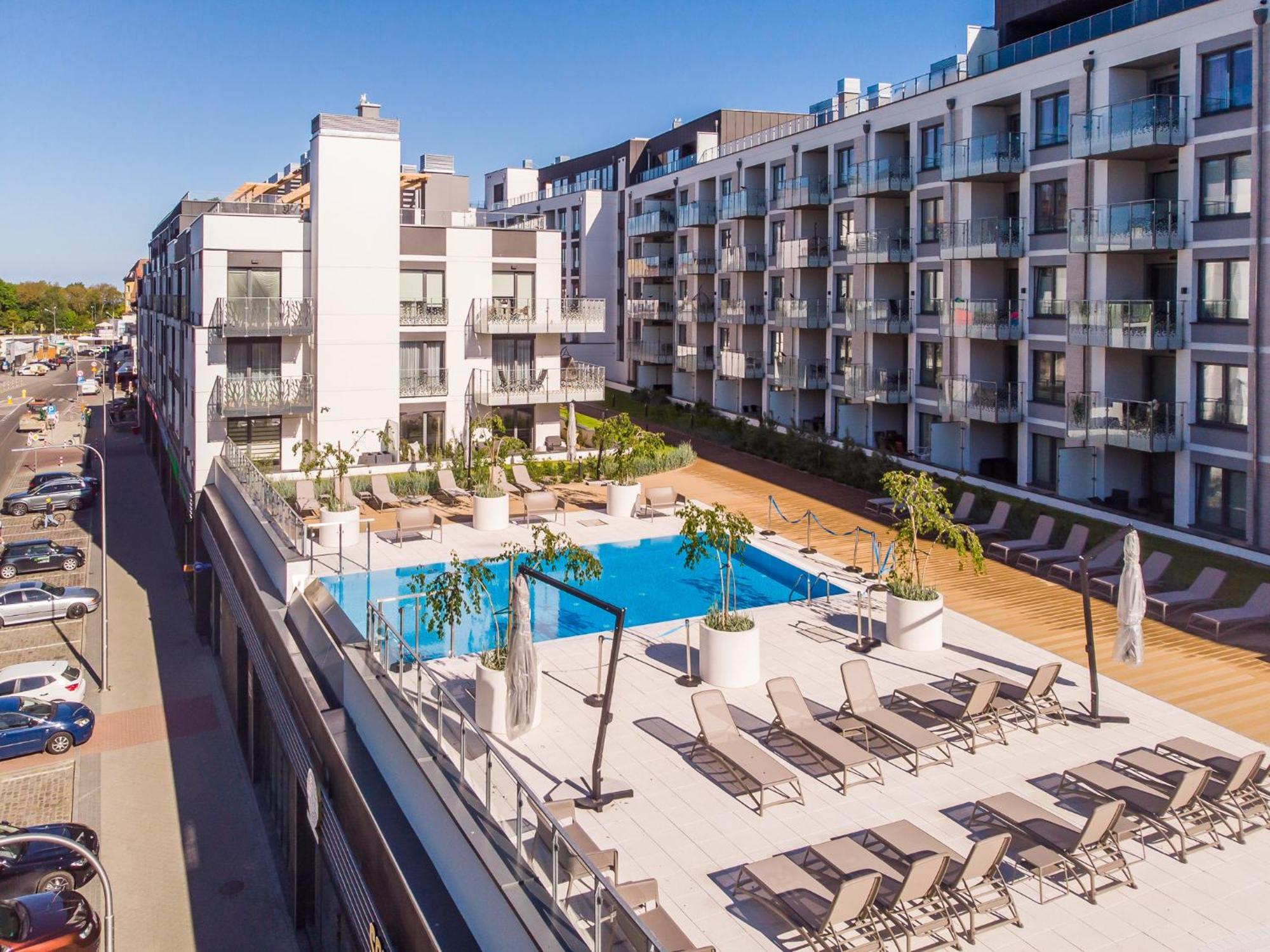 Apartamenty Fenomen - Premium Porto Nadmorskie Tarasy W Kolobrzegu Kültér fotó