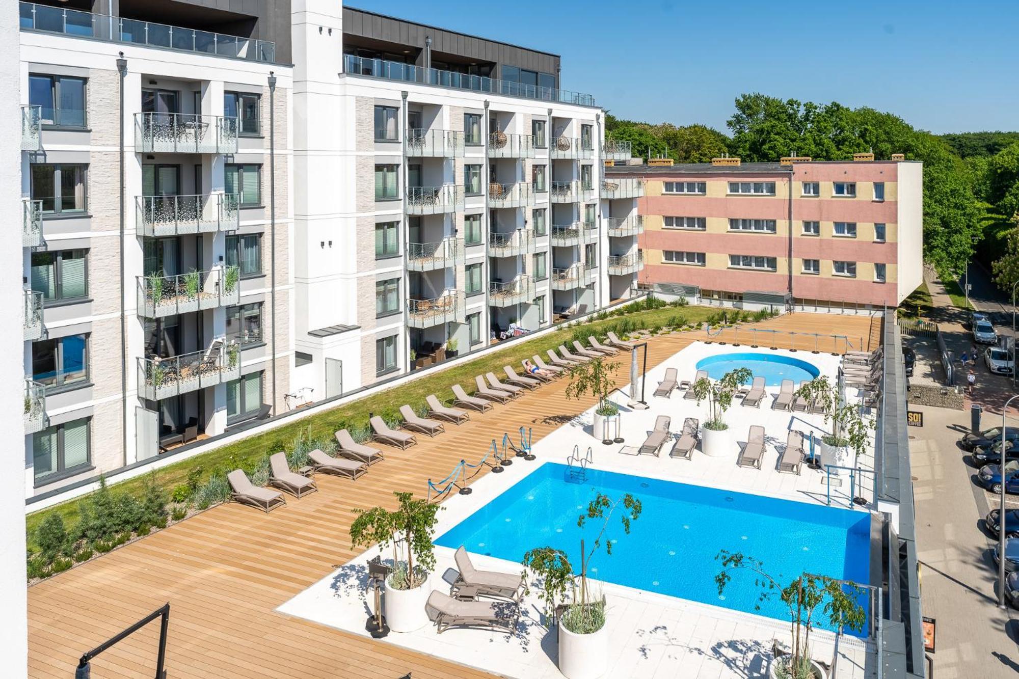 Apartamenty Fenomen - Premium Porto Nadmorskie Tarasy W Kolobrzegu Kültér fotó